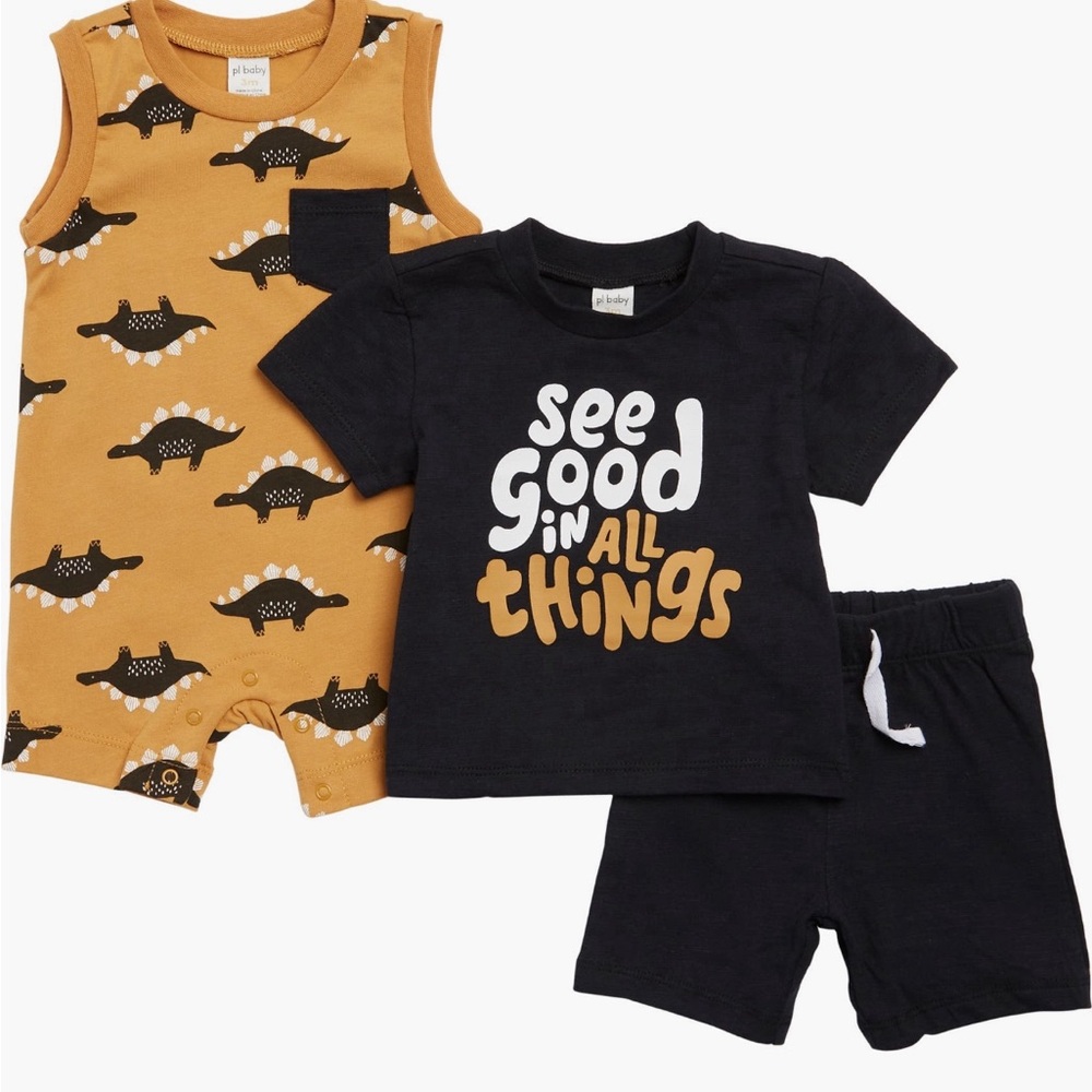 Petit Lem 6M 3-Piece set, feels like bamboo! NWT